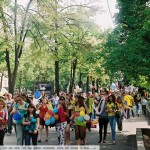 Праздник Миллион воздушных шариков. Торжественный марш с шариками